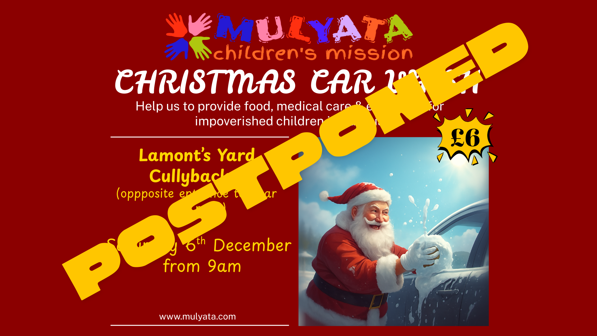 Facebook Post - Join Us for a Festive Car Wash! (Presentation)